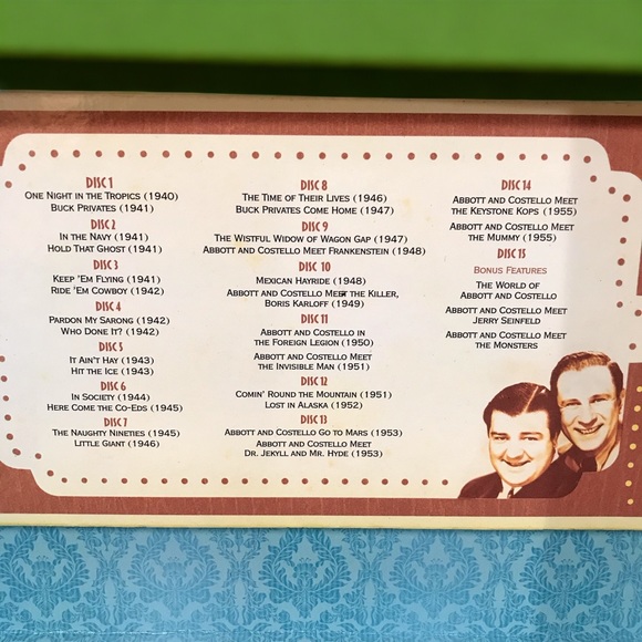 Abbott & Costello Complete Universal Pictures Collection|15 DVDs|28 Movies| New - Picture 7 of 7